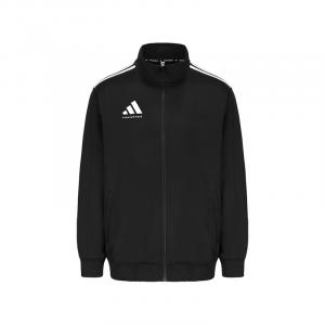 Adidas Куртка мужская Black Background With White Stripes