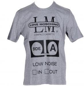 Футболки Love Moschino, серый
