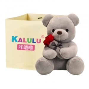 Click Ручная плюшевая игрушка розовый мишка, высота 23cm/35cm/45cm