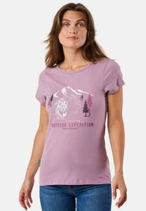 Футболка Swedemount FOREST, Pale Mauve Bear/Mottled Lilac