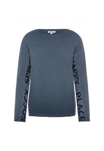 Свитер вязаный свитер r-neck Soccx, синий