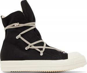 Кроссовки Rick Owens Lido DRKSHDW Hexa High 'Black Milk', черный