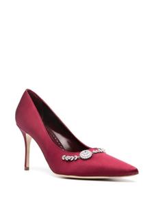 Manolo Blahnik 90мм туфли Lamik, красный