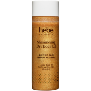 Сухое осветляющее масло для тела, 100 мл Hebe Cosmetics Shimmering dry body oil