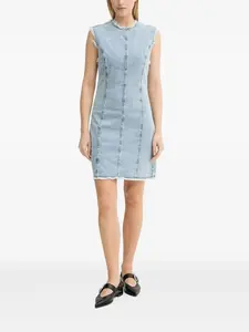 Джинсовое платье мини GZdea с бахромой Gestuz, синий