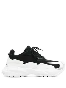 Кроссовки со вставками VERSACE, черный