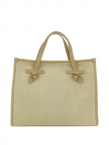 Сумка-тоут Marcella 32 с нашивкой-логотипом GIANNI CHIARINI, зеленый