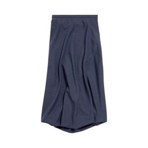 Юбка Balenciaga Tailored Skirt, Dark Navy