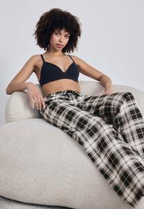 Пижамные брюки LASCANA SLIM WIDE LEG PANTS 2 PACK, Black