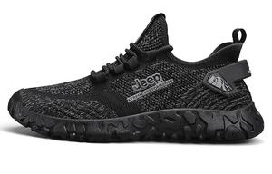 Кроссовки мужские низкие черные Jeep