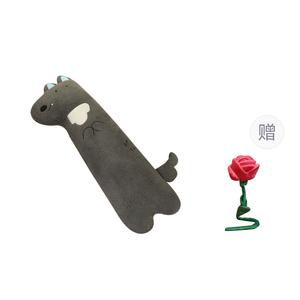 Плюшевая игрушка кролик, лиса, волк высота 80см/100см XUANBEIBEI, розовый