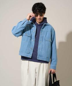 Джинсовая куртка широкого силуэта Avv, цвет Blue