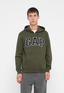 Толстовка GAP HERITAGE LOGO, Black Moss/Dark Green