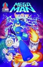 Mega Man #3 Spaz Cvr (ARCHIE COMIC PUBLICATIONS)