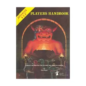 Player's Handbook (1st Cover, Idol Cover, 7th Printing), Advanced Dungeons & Dragons (1st Edition) - Core Books, Box Sets & Miscellaneous, твердый переплет