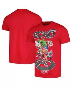 Мужская и женская футболка Ecko Unlimited Red The Avengers Full Send Ecko Unltd
