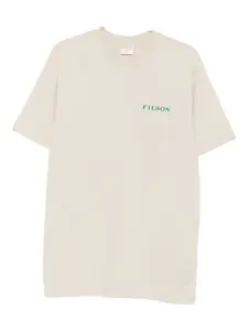 Футболка с принтом логотипа Filson, нейтральный