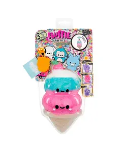 Маленькая плюшевая игрушка с двумя шариками мороженого Fluffie Stuffiez, multicolor
