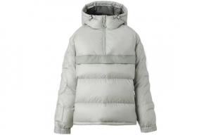 Пуховик мужской серый Burberry, серый