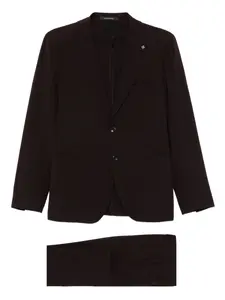 Однобортный костюм Tagliatore, красный