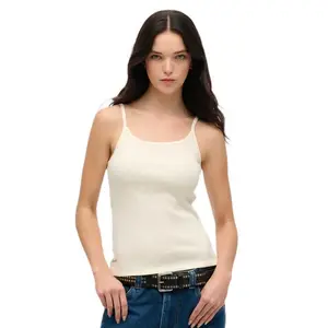 Футболка без рукавов Superdry Athletic Essential Sccop, белый