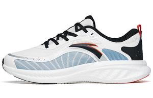 Кроссовки Martian Foam для бега мужские с низким верхом цвета слоновой кости, белые/серо-голубые/черные Anta