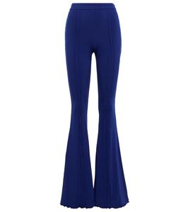 Расклешенные брюки с высокой талией Stella McCartney, Blue Royal