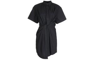 Футболка с короткими рукавами женская черная Alexander Wang