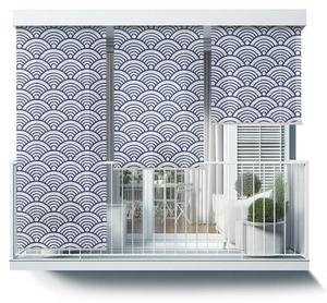 Внешняя рулонная штора Tulup Japanisches Motiv, 40 х 180 см