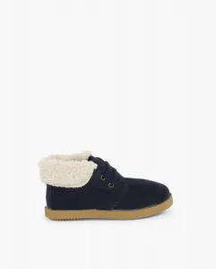 Детские ботинки из овчины Pisamonas, тёмно-синий