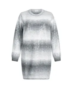 Короткое вязаное платье Liu Jo, серый