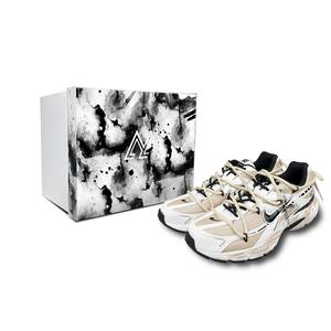 Кроссовки для бега мужские низкие с амортизацией Initiator, дышащие и поддерживающие Nike, белый коричневый