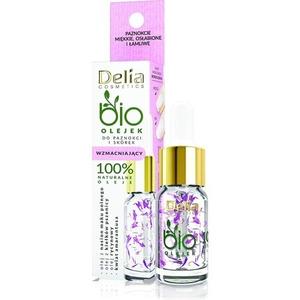 Укрепляющее биомасло для ногтей и кутикулы 11 мл - Цветок Амаранта, Delia Cosmetics