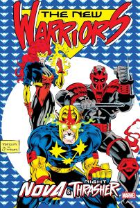 New Warriors: Nova & Night Thrasher Omnibus Chris Marrinan Cover (Marvel Universe)