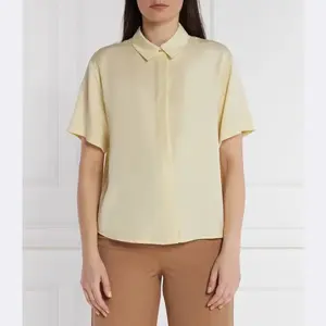 Рубашка Mina свободного кроя Samsøe Samsøe, желтый