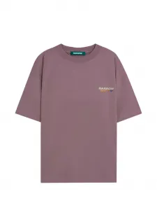 Футболка с графическим принтом и круглым вырезом Barrow, фиолетовый
