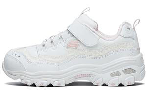 Skechers Kids Girls Cushioning, Wear Resistant Kids Lifestyle Shoes White Pink