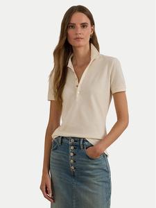 Поло regular fit 200679219010 Lauren Ralph Lauren, бежевый