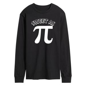 Мужская футболка с длинным рукавом Sweet As Pi Licensed Character