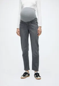 Джинсы olmriley hw slim straight box dnm slim fit Only Maternity, Grey Denim