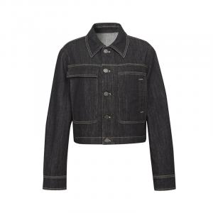 Куртка джинсовая Deep Breath короткая, темно-синий