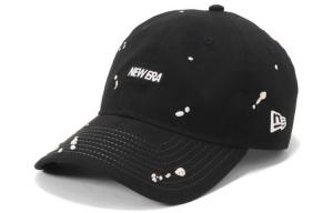 New Era Хлопковая бейсболка унисекс, Black