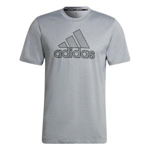 Футболка AEROREADY International Version мужская Adidas, серый