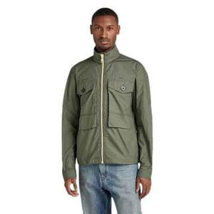 Куртка G-Star Long Pocket Track overshirt, зеленый