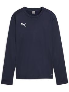 Свитер TeamGoal Training Sweat Wmn синего цвета Puma