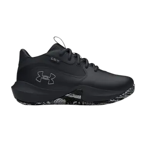 Кроссовки Under Armour Lockdown 7 PS Black Metallic Silver, черный