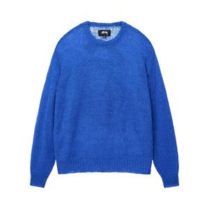 Свитер Stussy Loose Knit 'Blue', синий