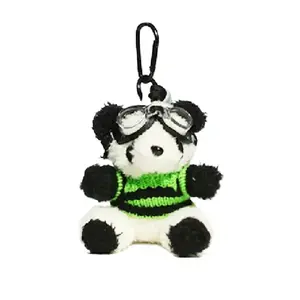 Милая плюшевая подвеска в виде панды 10 см ZOCO, черный