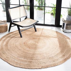 SAFAVIEH, 244 x 244 см, Natural Fiber Round Collection ручной работы бохо шарм фермерский джутовый ковер