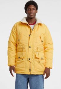 Пальто Guess Jeans Winter coat, Mehrfarbig, Grundton Blau/Blue